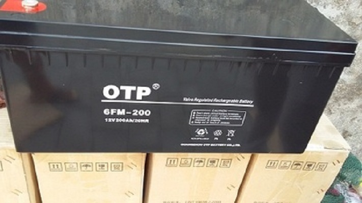 OTP蓄电池6FM-200 12V200Ah 电力/房车电器UPS直流屏/电机器