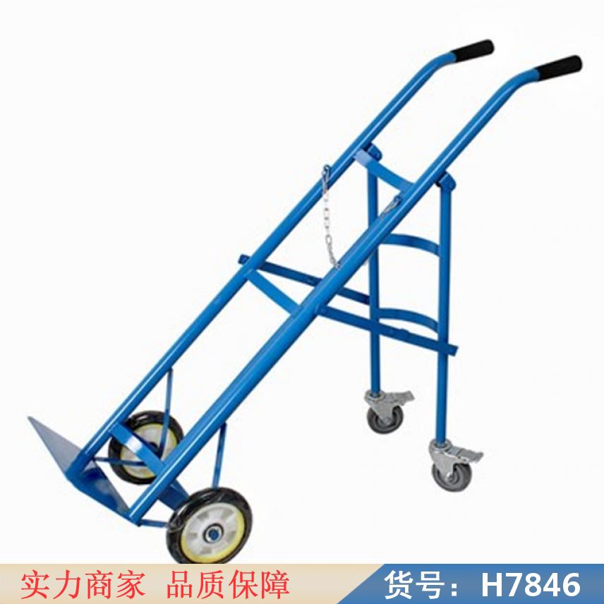 智众氧气瓶乙炔瓶推车 氧气瓶乙炔小推车 防静电推车货号H7846