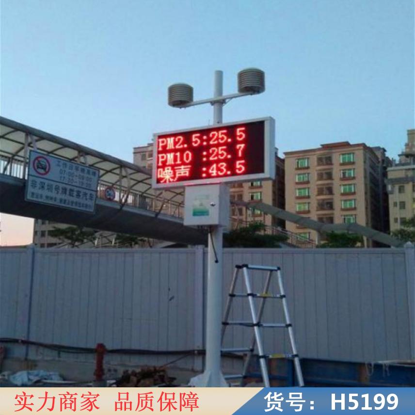 智众扬尘噪声在线监测仪 城市扬尘在线监测仪tydm 八项扬尘监测货号H5199