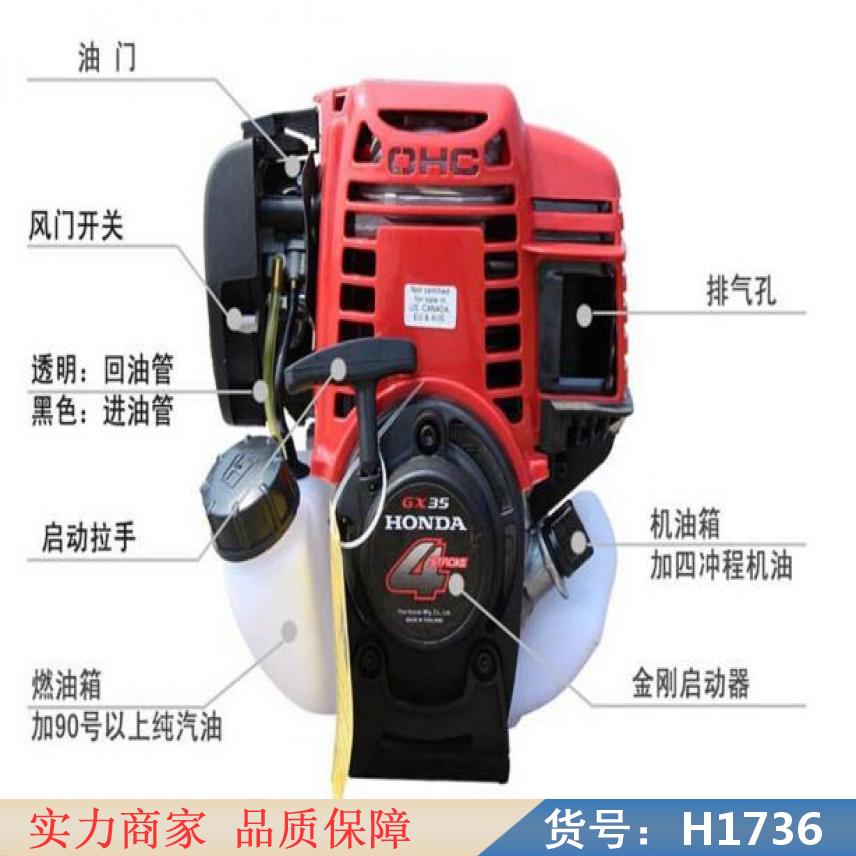 智众快速背负式割草机 电动割草机 小型电动割草机货号H1736