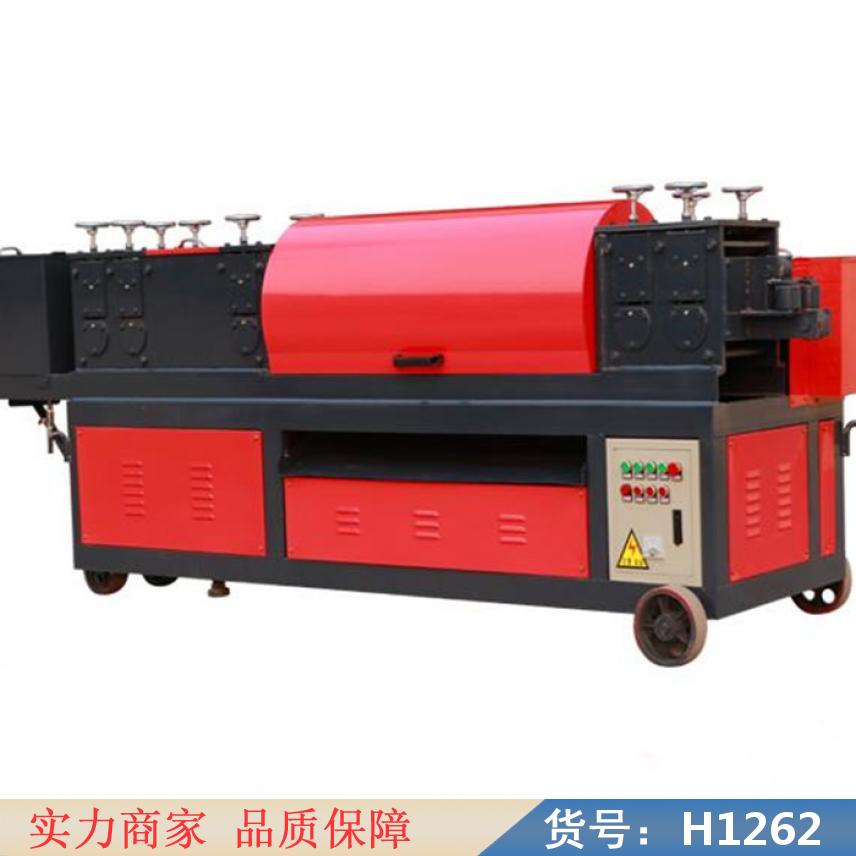 智众除锈调直机 多功能钢管调直机 架子管除锈调直机货号H1262