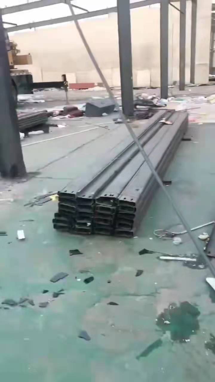 二手钢结构库房 /钢结构库房/航车放/钢结构厂房整体拆除