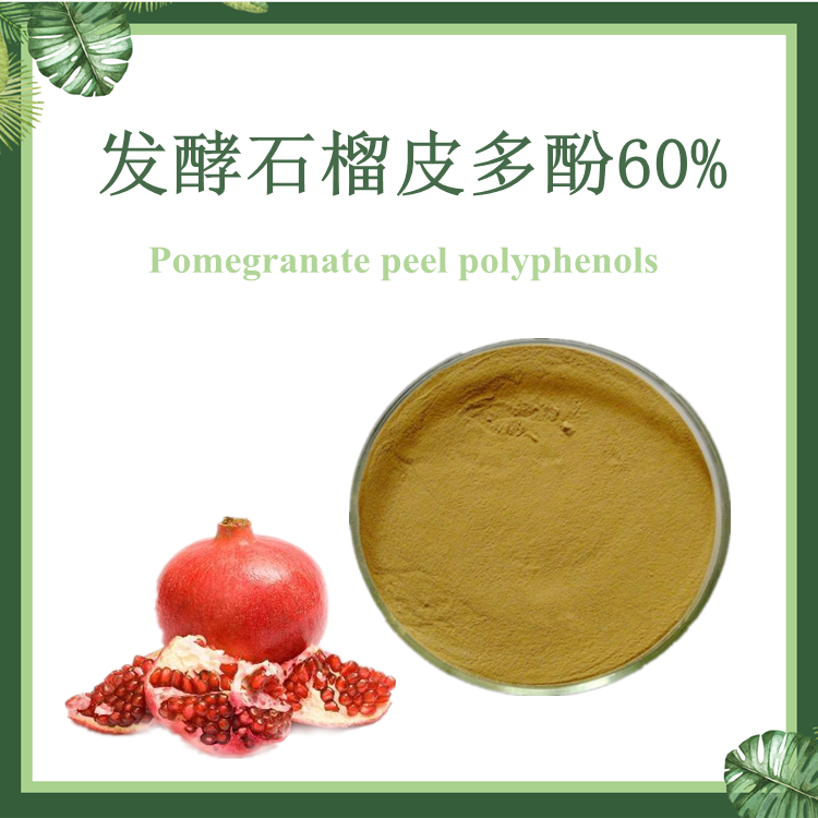 发酵石榴皮多酚60% 石榴皮提取物 石榴皮多酚