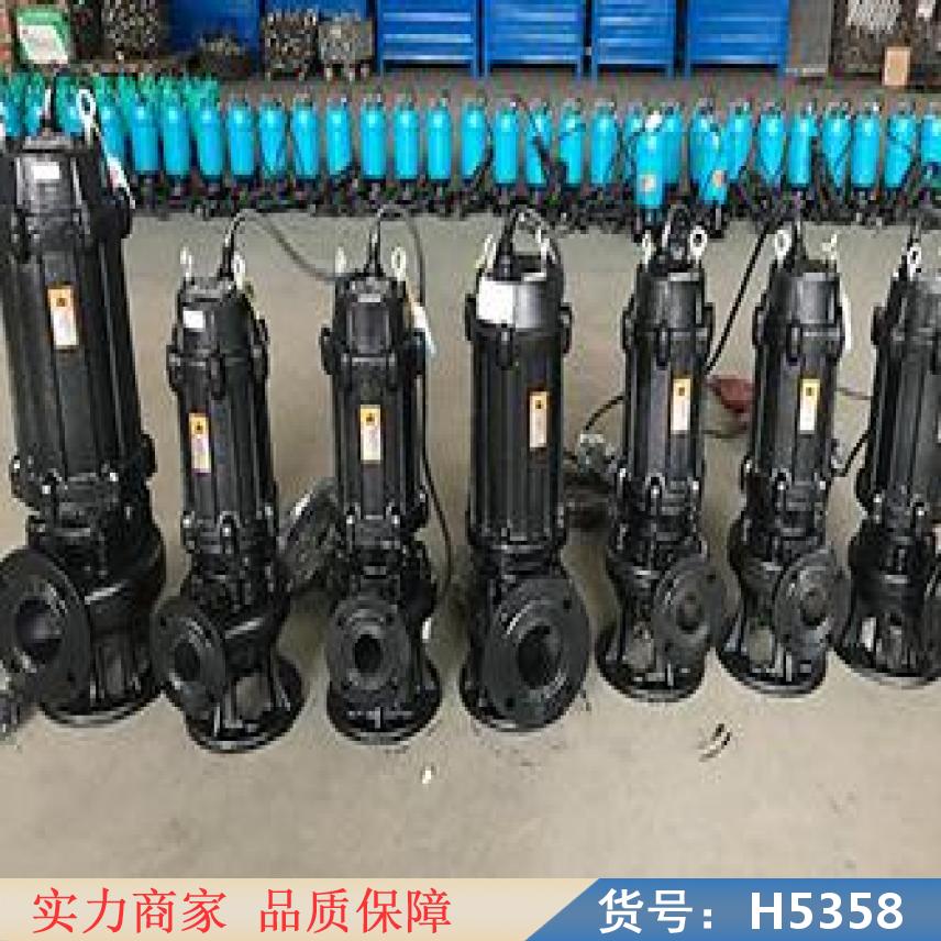 慧采撕裂式潜水排污泵 自藕式排污泵 无堵塞排污泵货号H5358