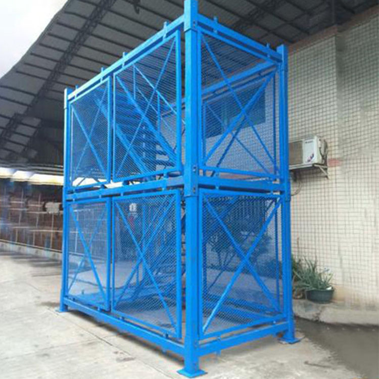 利科供应 Z字形梯笼 建筑施工笼梯 地铁施工安全梯笼 来电订购