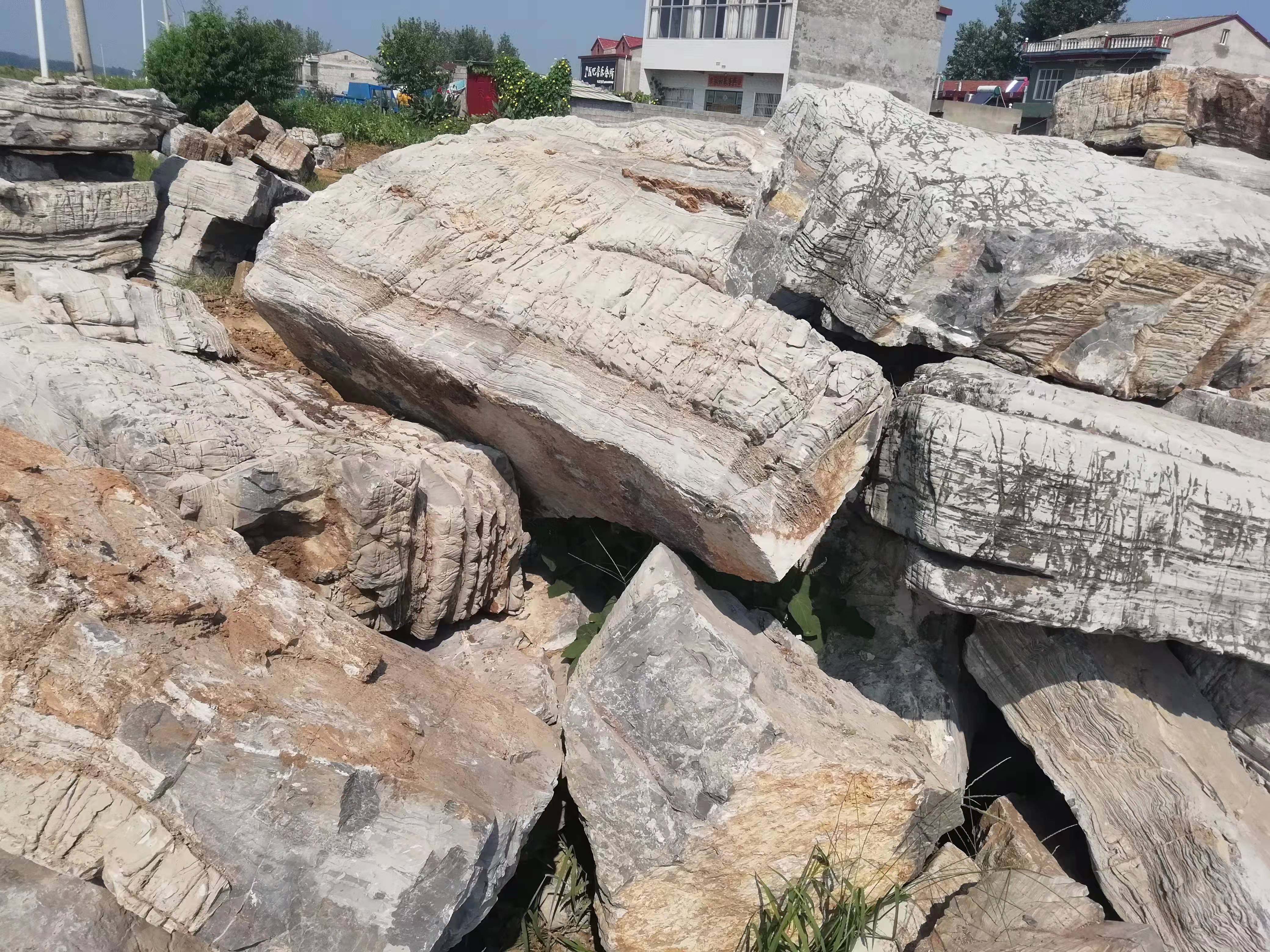 万吨景观石千层石龟纹石产地批发 磬航 质量保障 河滩 批发 天津