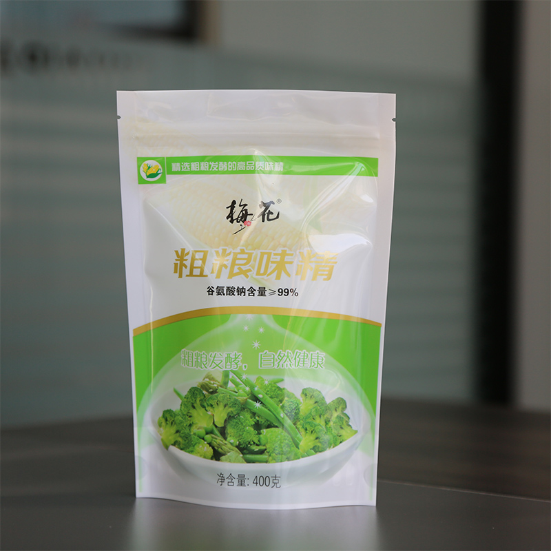 味精自立袋 调料品包装 自立拉链袋 味精调料包装袋