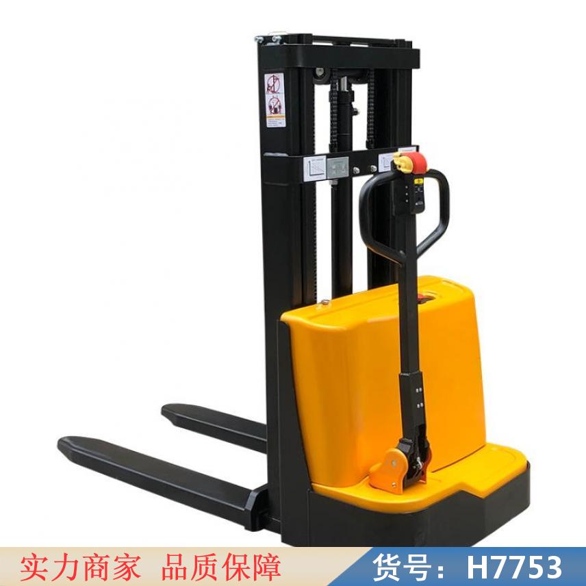 慧采全电动堆高车 1吨电动叉车 微型电动叉车货号H7753