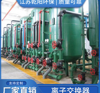 厂家离子交换器 离子交换柱 阴阳离子树脂交换器 加工订制