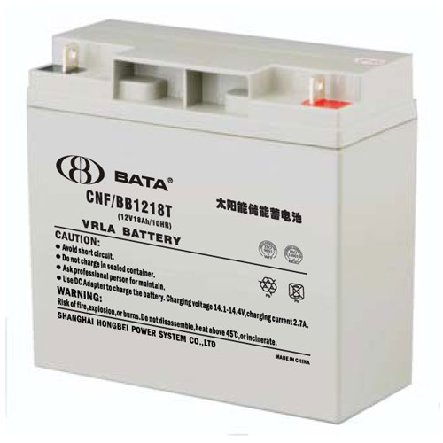 鸿贝蓄电池CNF/BB1218T 12V18Ah 安防门禁 电力系统UPS电源