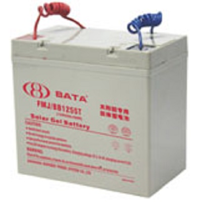鸿贝蓄电池FMJ/BB1255T 12V55Ah 胶体UPS机房/应急照明/直流屏专用