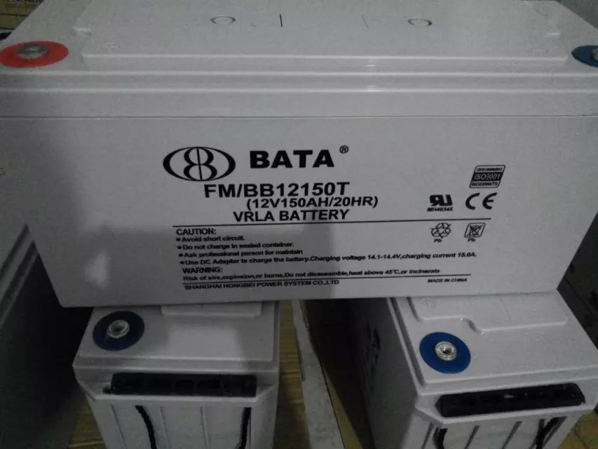鸿贝蓄电池FM/BB12150T 12V150Ah 机房UPS电源 消防 应急