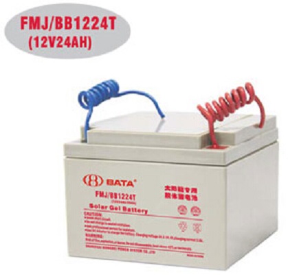 鸿贝蓄电池FMJ/BB1224T 12V24Ah 胶体监控风能军事UPS现货包邮