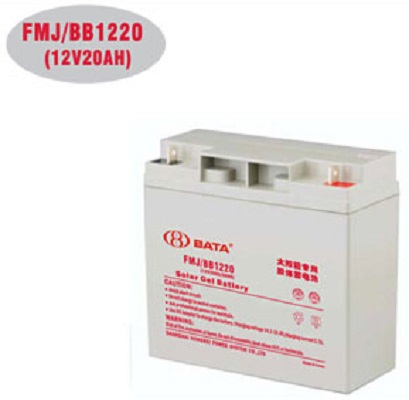 鸿贝蓄电池FMJ/BB1220 12V20Ah 胶体照明消防监控太阳能EPS UPS蓄电池