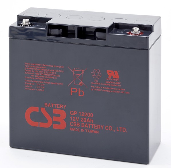希世比CSB蓄电池GP12200 12V20AH UPS应急灯直流电源
