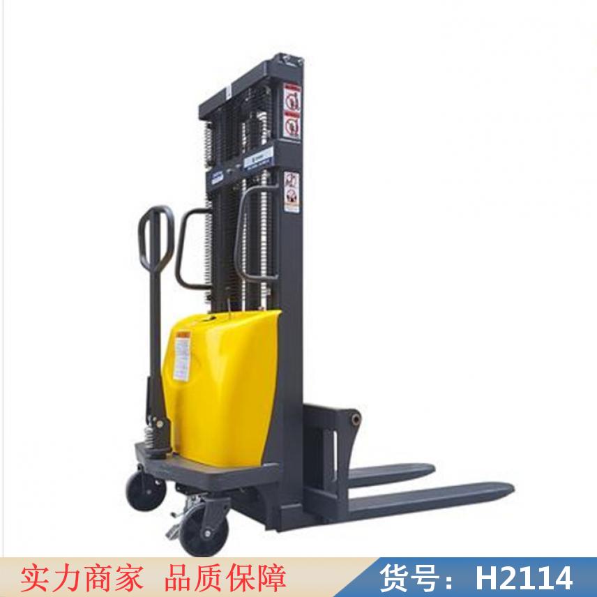 智众电动堆高车 手动液压堆高车 手推式堆高车货号H2114