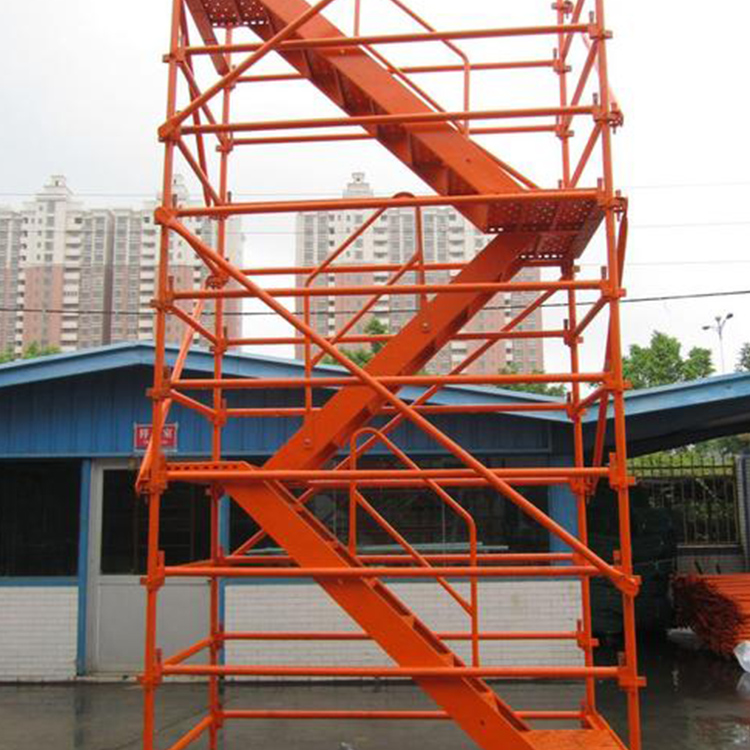 笼式安全爬梯 利科建筑供应 高墩施工用安全爬梯 挂网式爬梯 来电选购