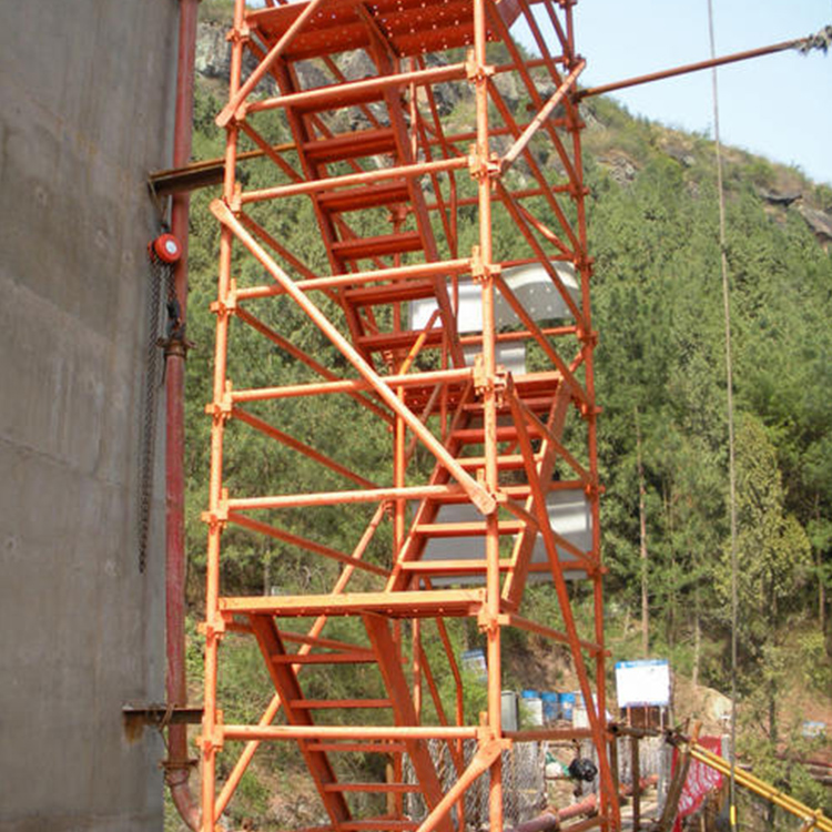 之字形安全爬梯 利科建筑供应 建筑工地安全爬梯 75型安全爬梯 欢迎选购