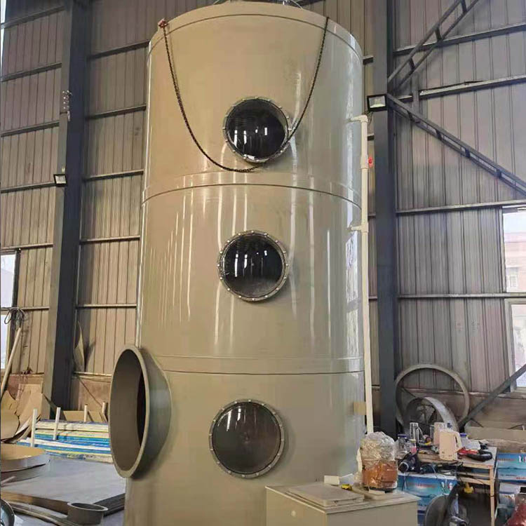 定制 不锈钢洗涤净化塔 喷淋塔净化塔 除雾器喷淋塔