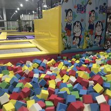 定做蹦床公园生产厂家 室内蹦床制造