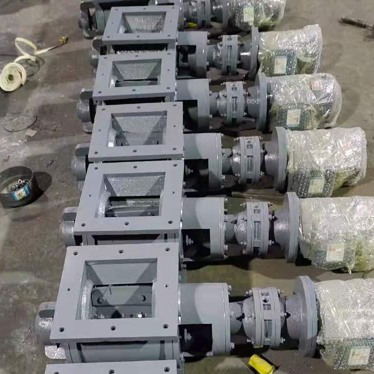 定制焊接卸料器星型布袋除尘器防爆卸料器