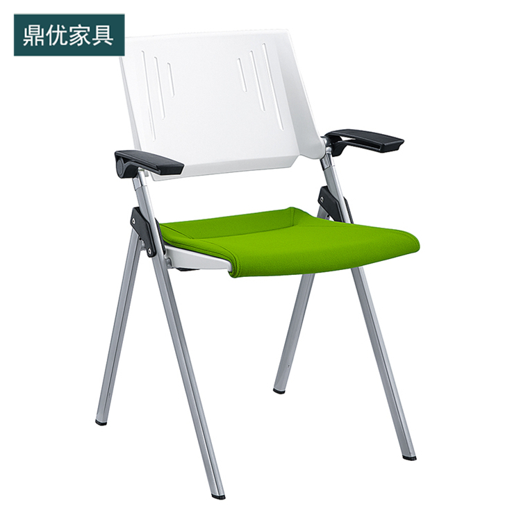 广东折叠会议椅 塑料培训室椅子 办公折叠椅厂家