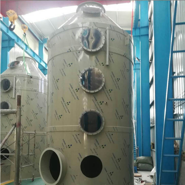 不锈钢除雾塔 卧式酸雾净化洗涤塔 不锈钢喷淋塔 脱硫除尘设备