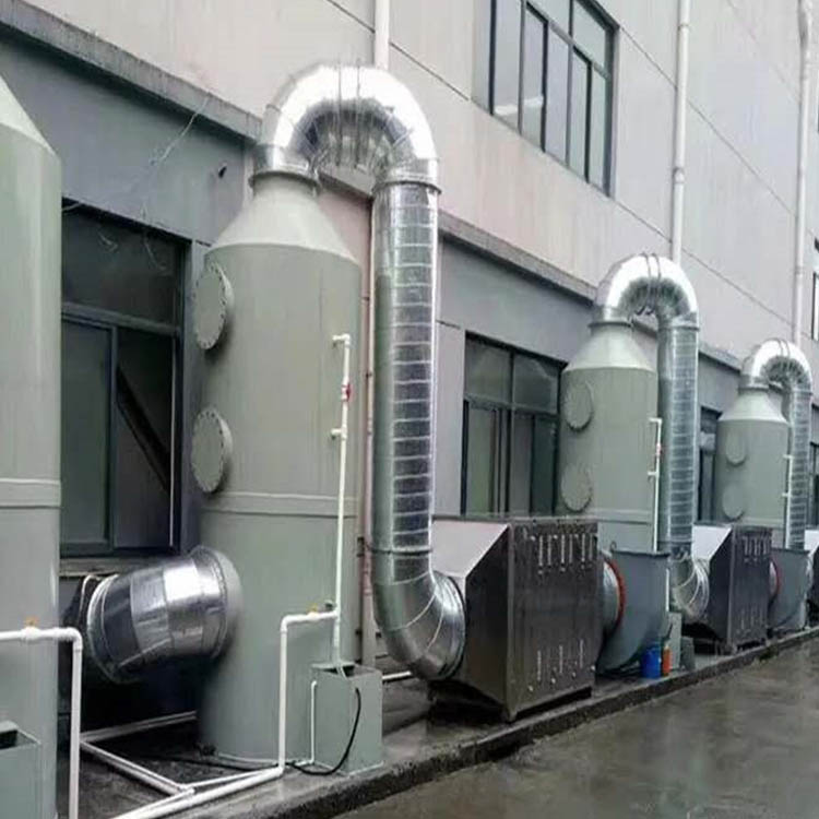 油烟高温脱硫洗涤塔 河北喷淋塔生产 除雾器喷淋塔 热电厂喷淋塔