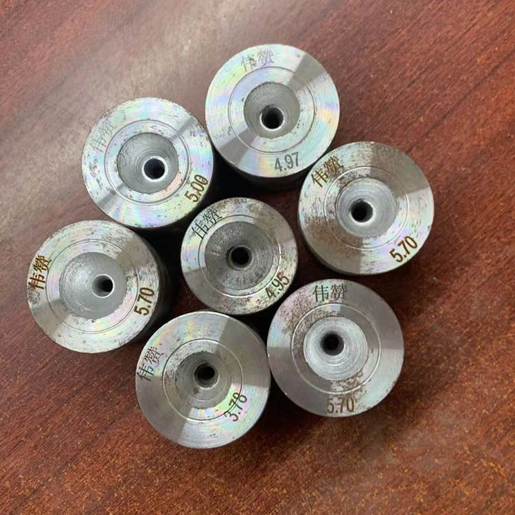 伟赞加工 高晶拉丝模具 九连直进拉丝模具 硬质合金拉管模具