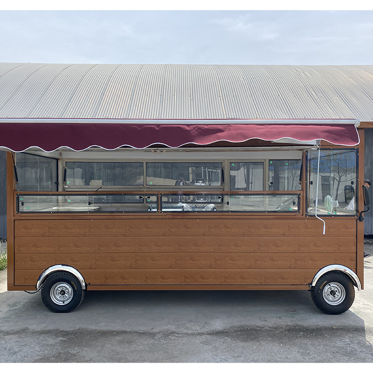 摆摊商用小吃车  奶茶冰激凌  美食街可流动餐车