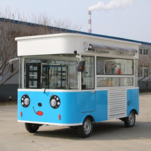 订做特色小吃车房车  街景移动餐车  电动美食车