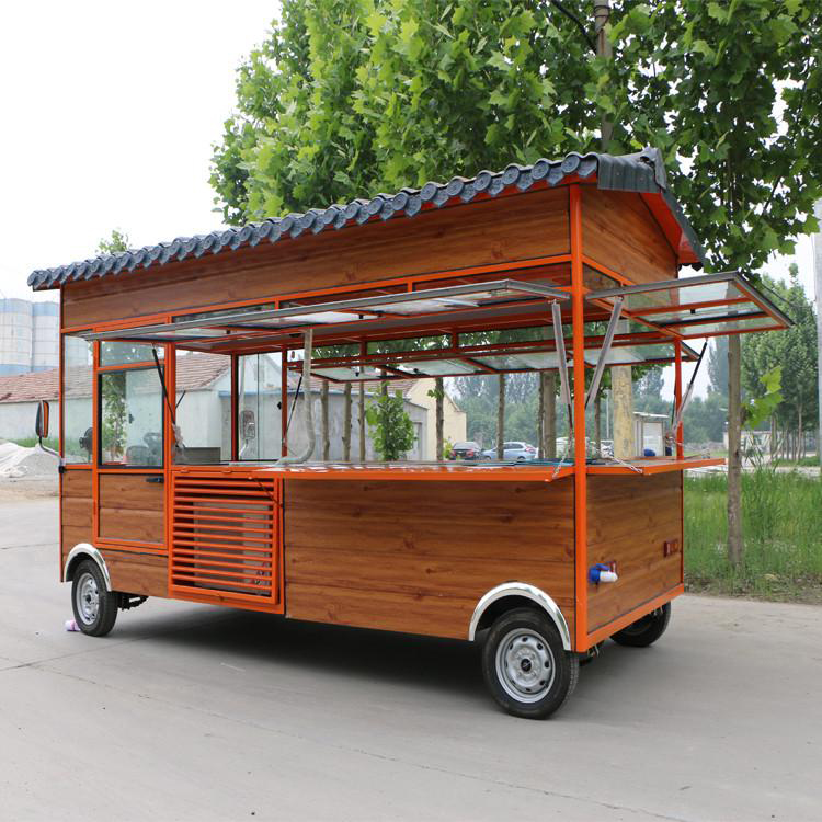 电动餐车小吃车 多功能路边烧烤摊冰激凌车特色小吃贩卖车 厂家订做型号齐全
