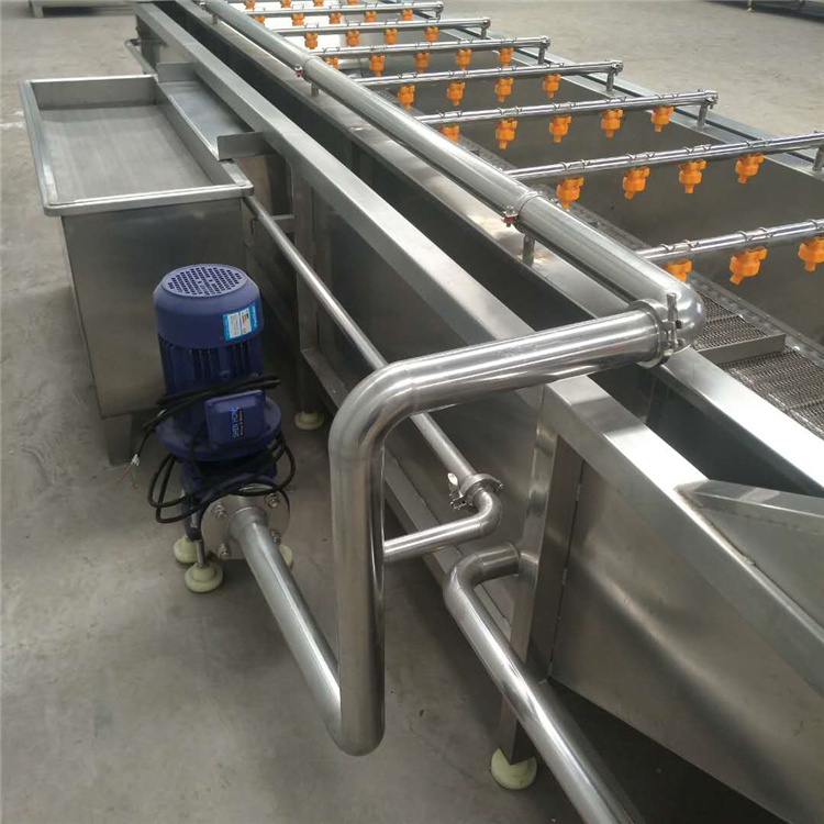 臭氧清洗机报价  支持加工定制  蔬菜清洗深加工流水线