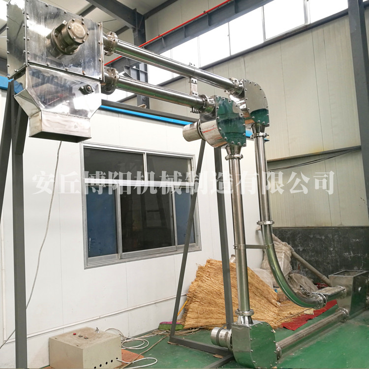 氧化铝粉管链输送机生产  陕西管链输送设备工作实拍   防尘管链输送机厂家