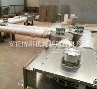 山东潍坊管链输送机 石油焦管链输送系统 粉料管链机厂家