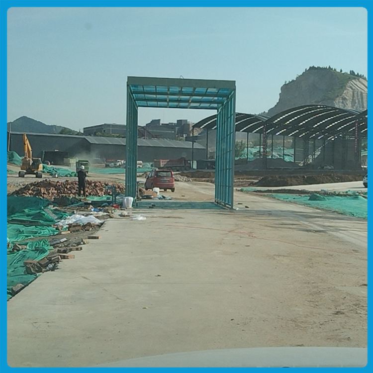 全封闭工程洗车台 按需定制 三木环保往复式洗车房 建筑工地洗轮机