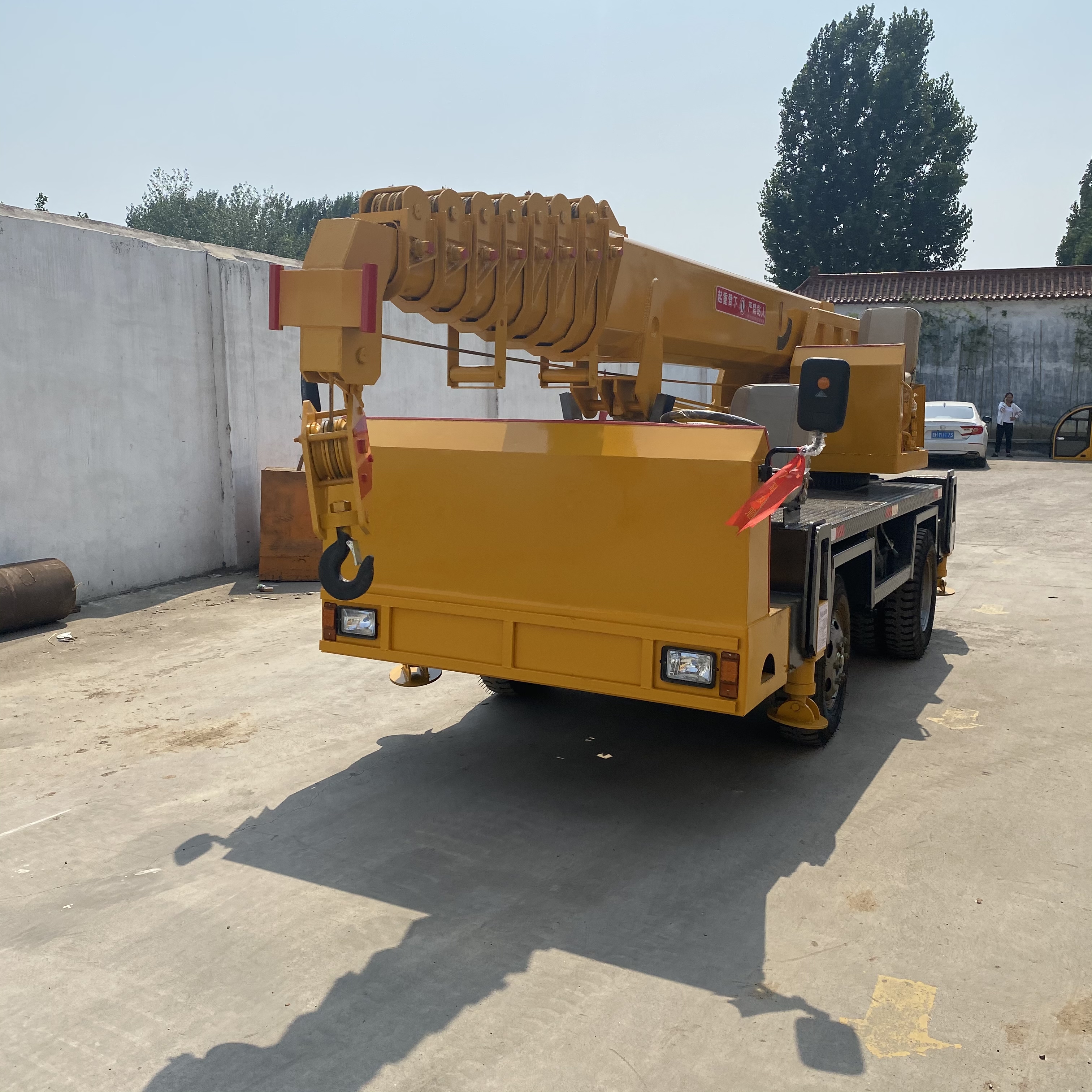 无尾6吨四不像吊车 自制地盘无尾吊车 建筑无尾型吊车 8吨四不像吊车
