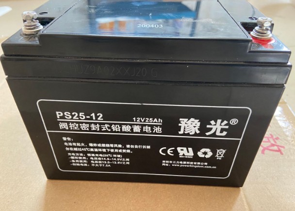 POERKINGDOM三力蓄电池PS25-12 12V25AH机房通讯 消防应急免维护UPS电源