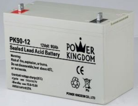 POERKINGDOM三力蓄电池PK90-12 12V90AH 消防 通讯UPS电源电池质保