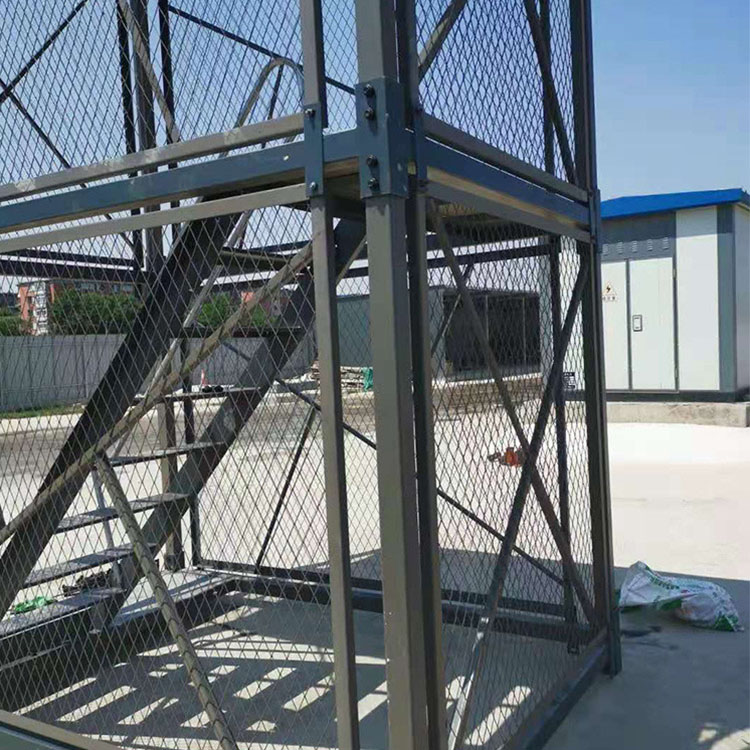 桥梁建筑安全梯笼 挂网式梯笼 Z字形梯笼 长期出售