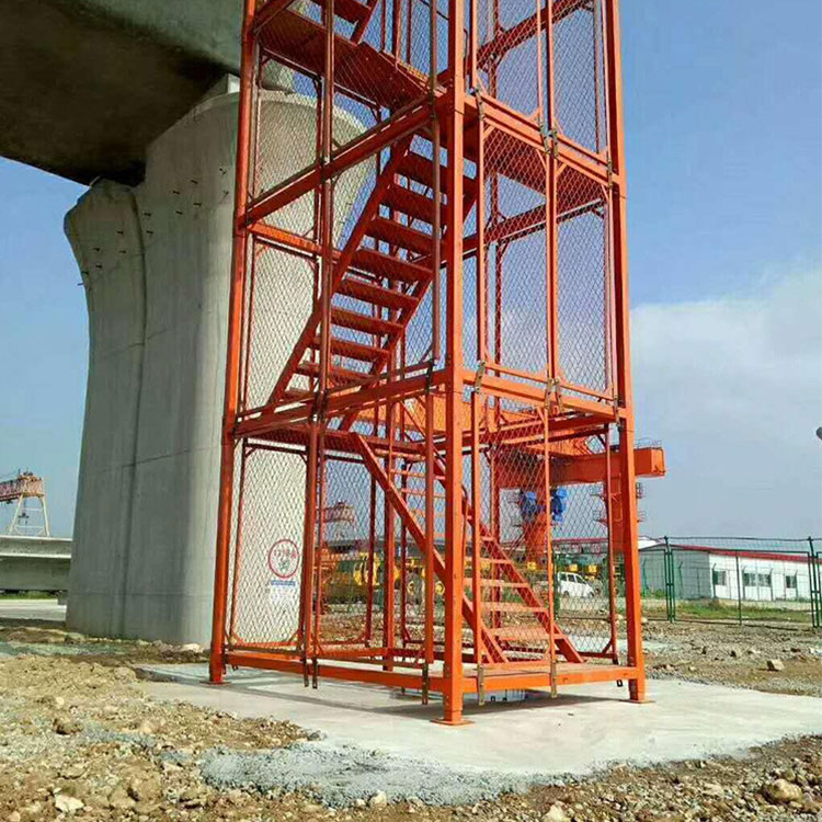 产地供应 建筑安全梯笼 建筑式安全梯笼 工地基坑安全梯笼