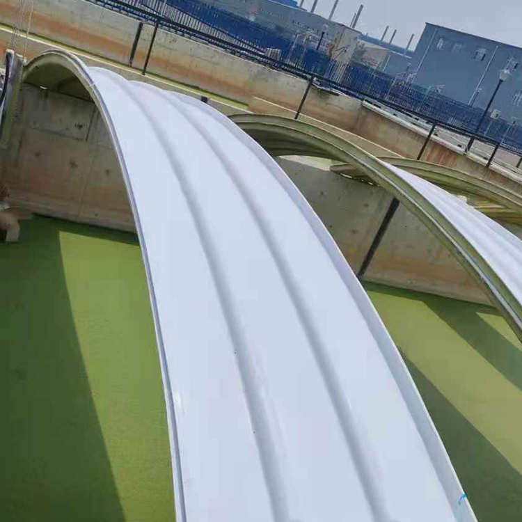 玻璃钢污水池加盖 玻璃钢拱形盖板 大跨度盖板诚信商家