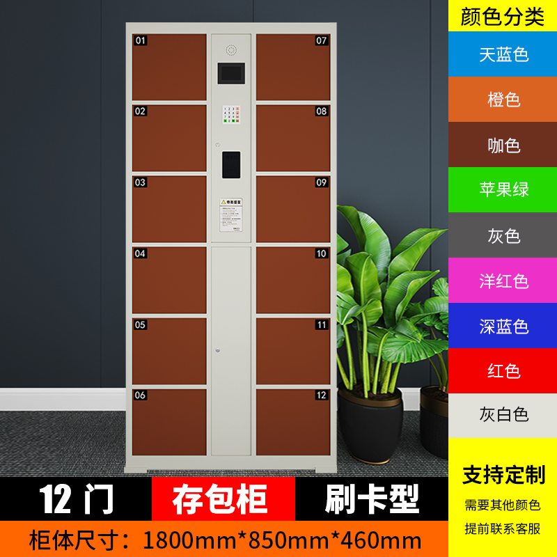 智能快递寄存柜 智能快递柜生产厂家 微信自助快递柜 人脸识别存包柜 