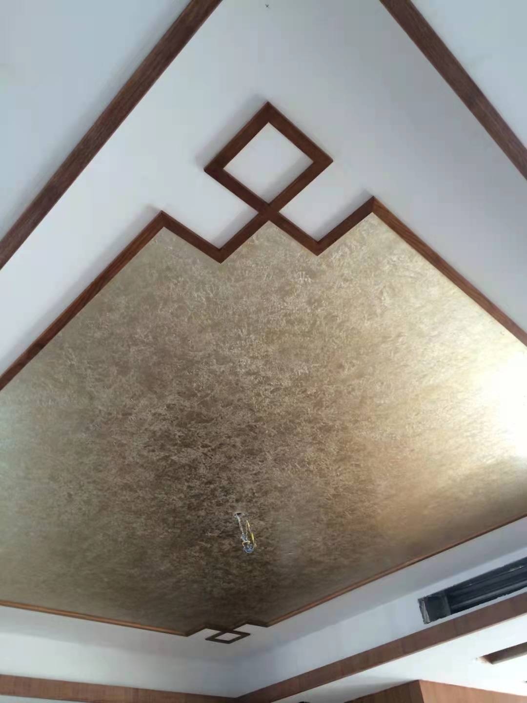 手抓金箔  酒店别墅天花贴金箔 吊顶装修贴金箔 金梓金箔工程