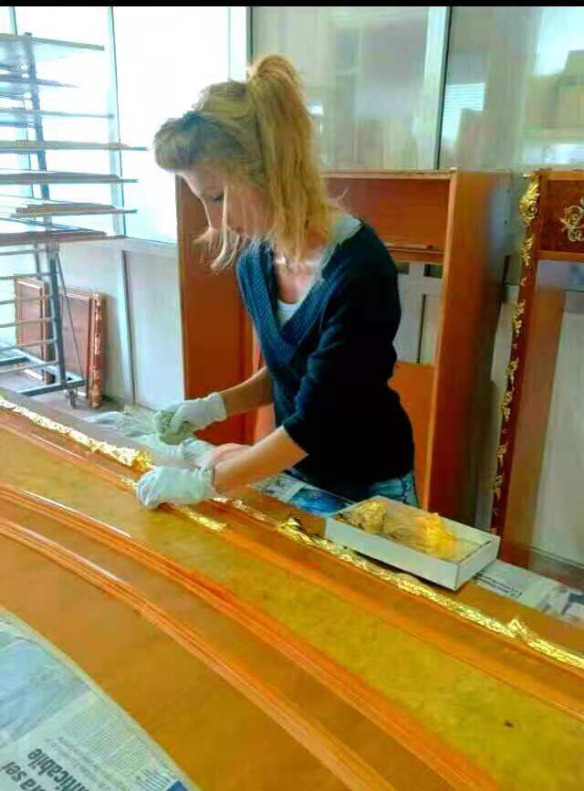 家具用不打卷金箔纸防冻粉亮型仿金箔装饰装饰 金梓箔业