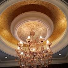 佛山金梓箔业承接别墅天花吊顶贴金箔酒店KTV会所贴金箔业务
