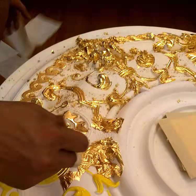 美甲 水晶泥多色金箔纸   装饰吊顶金箔  高含量9公分金箔纸 