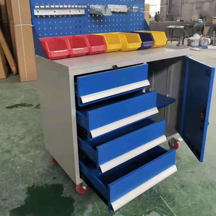 可移动工具车 移动工具柜 学校优质工具柜