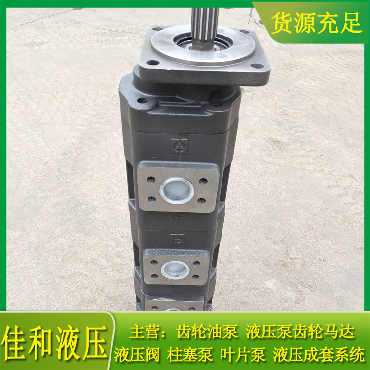 中联重科吊车四联齿轮油泵供应1010000082-佳和液压