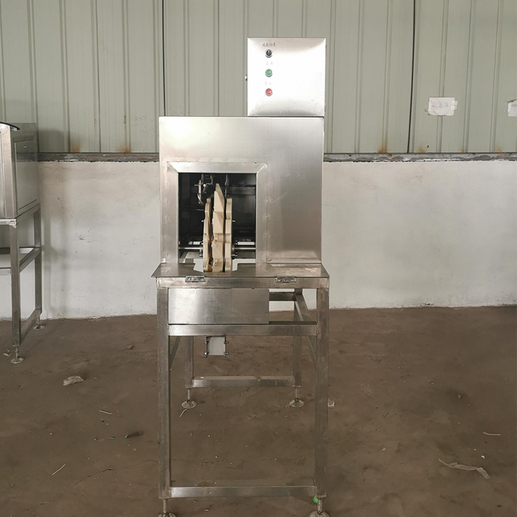 鸡翅自动割翅机价格  使用时间长  多规格鸡翅分切机